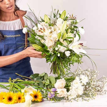 Florist Choice "Comfort“: Premium-Strauß, der von unseren Floristen gestaltet wird