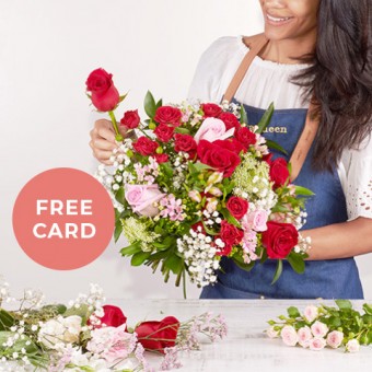 Florist Choice "Love”: Çiçekçilerimiz tarafından tasarlanmış Premium buket
