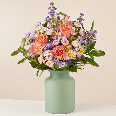 Product photo for Sunset Reflection: Roses and Asters