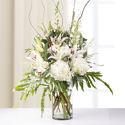 Product photo for White Swan: białe kwiaty