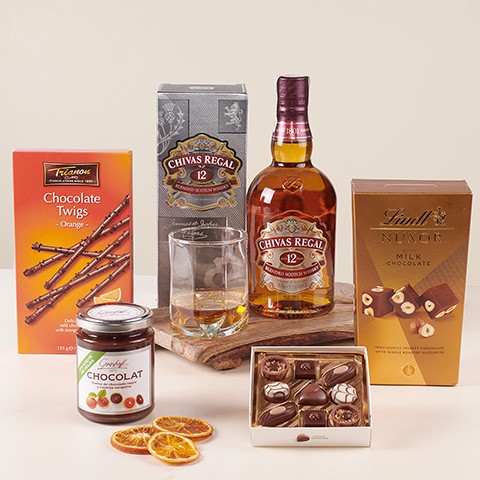 Product photo for Smooth Crunch: Шотландский виски и ореховые шоколадные конфеты