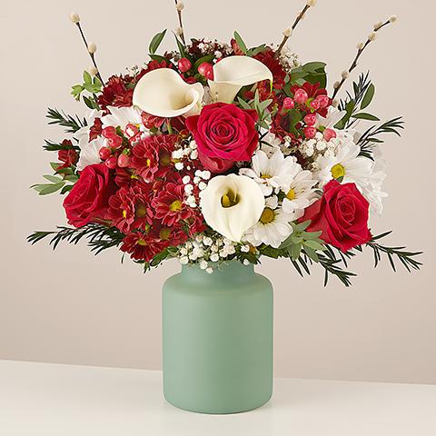 Product photo for Gentle Harmony: Roses and Callas
